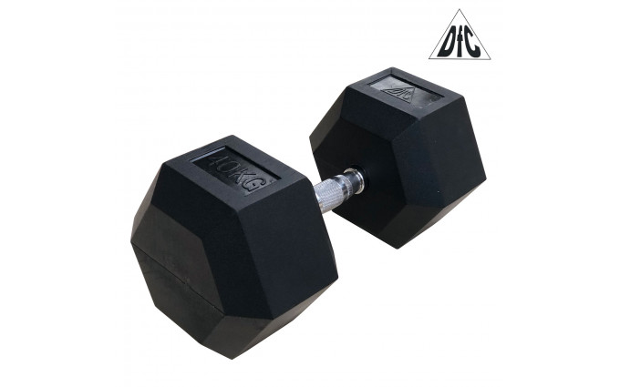 Гантели DFC гексагональные обрезиненные 40 кг/ (пара) DB001-40 Гантели DFC гексагональные обрезиненные 40 кг/ (пара) DB001-40