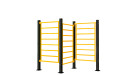 Стенка шведская Воркаут Kampfer Three-section Ladder Snake Workout 3-2 (Черно-желтый)