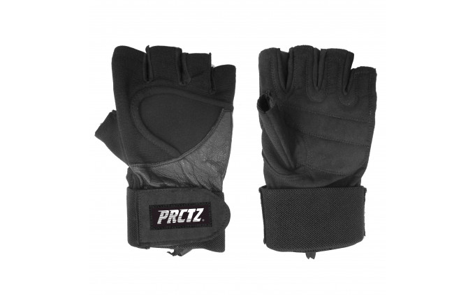 Перчатки для фитнеса c фиксатором запястья PRCTZ WRIST-WRAP GLOVES 