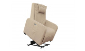 Кресло реклайнер с подъемом FUJIMO SYNERGY LIFT WIDE LOUNGER F3005 FLWL Ваниль (Sakura 4)